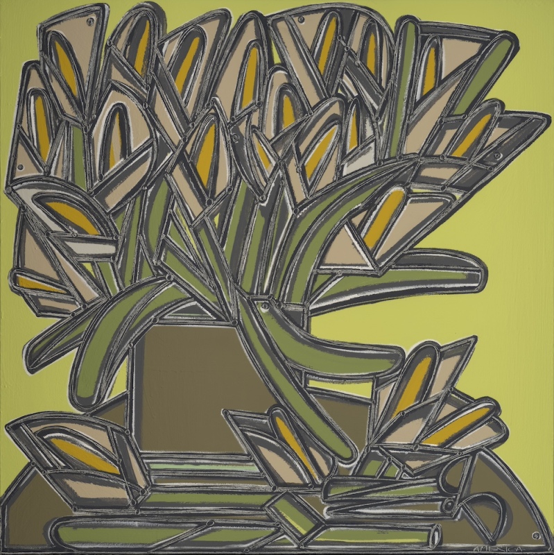 Lilies Cut for Clay Vase