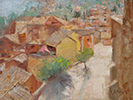 <b>Roussillon</b><br>Oil on Board, 12x16<br>$1800