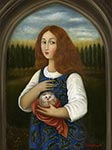 Girl with Hedgehog