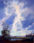 <b>The Gathering</b>, 2012<br>Oil on panel, 30x24 inches<br>$2700