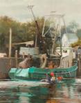 <b>Maine Fishing Vessel</b>, 2011<br>Oil on canvas, 30x24 inches<br>$2400