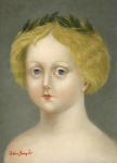 <b>Heroine</b>, 2013<br>Oil on panel, 7x5 inches<br><i>sold</i>