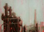 <b>Together we pick up the pieces</b>, 2009<br>Oil on panel, 30x40 inches<br>$3300