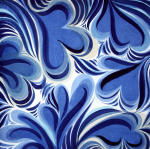 <b>Deruta XI</b>, 2011<br>Watercolor on paper, 10x10 image, 18x18 inches framed<br>$850