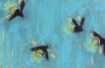 <b>Lightening Bug I</b>, 2011<br>Oil on panel, 12x18 inches<br>$1200