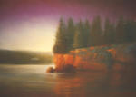 <b>Lake</b><br>Pastel, 22x30 image, 32x40 inches framed<br><i>sold</i>