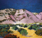 <b>Sante Fe Hillside</b><br>Pastel, 18x20 image, 26x28 inches framed<br><i>sold</i>