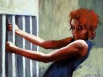 <b>Almost Didn't Notice</b>, 2009<br>Oil on canvas, 11x14 inches<br>$950