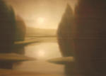 <b>Reflections</b><br>Pastel, 22x30 image, 32x40 inches framed<br>$3800
