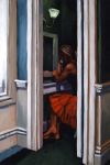 <b>Phone Booth</b>, 2009<br>Oil on Canvas, 36x24 inches<br>$2400