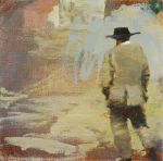 <b>Amish Man</b><br>Oil, 8x8 inches<br><i>sold</i>