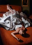 <b>Wedding Dress</b><br>Oil on Canvas, 40x30<br>$2800