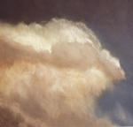 <b>Little Cloud</b><br>Pastel, 8x8 image, 16x16 inches framed<br>$850