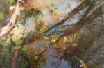 <b>Tree Reflections</b>, 2011<br>Oil on canvas, 24x36 inches<br>$2800