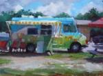 <b>Smooties in the Sun by Mary Beth Karaus</b>, 2010<br>Oil on canvas, 6x8 inches<br><i>sold</i>