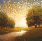 <b>August</b><br>Pastel, 8x8 image, 16x16 inches framed<br><i>sold</i>