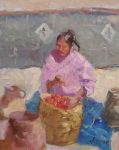 <b>Chilis</b>, 2009<br>Oil on canvas, 20x16 inches<br>$1800