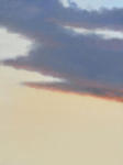 <b>Cloud Study</b>, 2011<br>Oil on panel, 12x9 inches<br>$1050