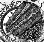 <b>Mississippi Mud</b>, 2011<br>Graphite on paper, 12x12<br>$475