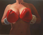 <b>Everlast</b>, 2011<br>Oil on canvas, 16x20 image, 25x29 inches framed<br>$2400