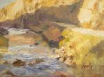 <b>Pecos Canyon</b>, 2011<br>Oil on panel, 12x16 inches<br>$1800