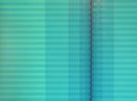 <b>Drain: SO Blue + A Green Lt.</b>, 2011<br>Acrylic on clayboard, 36x48 inches<br>$3500