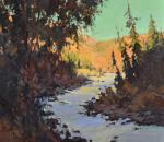 <b>Sunset Color</b>, 2011<br>Oil on canvas, 26x30 inches<br>$4300