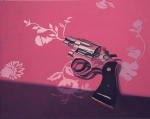 <b>Accessory in Pink</b>, 2011<br>Oil on canvas, 11x14 image, 20x23 inches framed<br><i>sold</i>