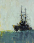 <b>So We Press On</b>, 2012<br>Oil on panel, 30x24 inches<br><i>sold</i>