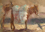 <b>Ass Transit</b>, 2012<br>Oil on panel, 12x16 inches<br>$1500