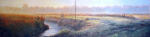 <b>Mahdavi Series VII</b>, 2010<br>Oil on panel, 24x96 inches<br>$6300