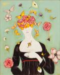 <b>Momentos</b>, 2012<br>Oil on canvas and plexiglass, 26x21 inches, 28x23 inches framed<br>$1800