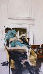 <b>Un Succes de Scandale</b>, 2010<br>Acrylic on board, 40x24 inches<br><i>sold</i>
