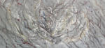 <b>Peony</b>, 2012<br>Mulberry tree, aluminum leaf and acrylic/panel, 26x55 inches<br>$2800