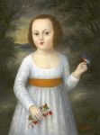<b>Strawberry Girl</b>, 2010<br>Oil on panel, 12x9 inches<br>$3500