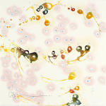 <b>Dancing for Attention</b>, 2011<br>Watercolor on paper, 12x12 inches<br>$900