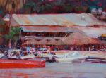<b>Hula Happy Hour</b>, 2010<br>Oil on canvas, 16x12 inches<br>$950
