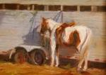 <b>Paint Horse</b>, 2011<br>Oil on canvas, 9x12 inches<br>$750