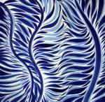 <b>Deruta VI</b>, 2011<br>Watercolor on paper, 10x10 image, 18x18 inches framed<br>$850