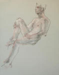 <b>Figure V</b><br>Pastel on paper, 23x17 inches unframed<br>$400