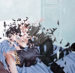 <b>Capture/Release</b>, 2010<br>Acrylic on board, 40x40 inches<br>$2300