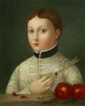 <b>The Wounded</b>, 2011<br>Oil on panel, 10x8 inches<br><i>sold</i>