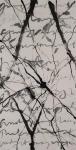 <b>Oak Study IV</b>, 2011<br>Ink on rice paper, 54x28 inches<br>$2600