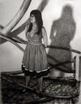 <b>Casey by the Wires</b><br>Graphite, 18x24 inches, 33x36 inches framed<br>$800