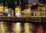 <b>Canal Street Saint Martin</b>, 2011<br>Watercolor on paper, 11x15 inches<br><i>sold</i>