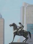 <b>Statue</b>, 2010<br>Oil on panel, 48x36 inches<br>$3800