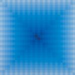 <b>White Noise W + UM </b>, 2011<br>Acrylic on clayboard, 30x30 inches<br>$2000