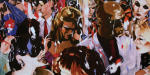 <b>We Were Never Here</b>, 2012<br>Acrylic on canvas, 48x96 inches<br>$7800