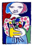 Girl with Flowers