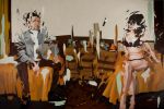<b>The Lying Game</b>, 2010<br>Acrylic on board, 40x60 inches<br>$3000